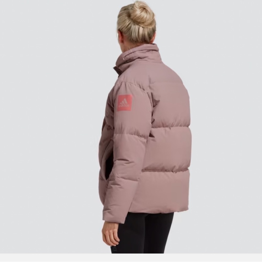 Adidas Mauve Puffer Jacket